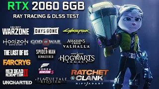 GeForce RTX 2060 | Test in 20 Games at 1080p | Ray Tracing & DLSS | 2023