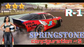 SPRINGSTONE Configuration - 5 With R1 | CarX Drift Racing 2
