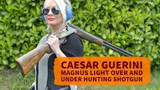 Caesar Guerini Magnus  Light over and under hunting shotgun