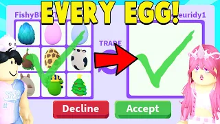 Surprising my FRIENDS with EVERY EGG in Adopt Me!