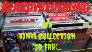 My Vinyl Collection (So Far)... LOTS OF METAL! m/