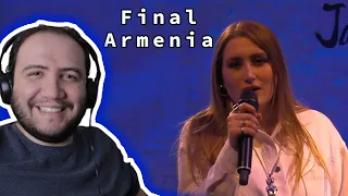 Rosa Linn Reaction - Snap - FINAL - Armenia 🇦🇲 - Eurovision - TEACHER PAUL REACTS