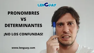 Categorías gramaticales Los pronombres y los determinantes Morfología Selectividad lengua EVAU PEVAU