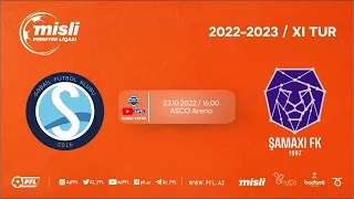 Misli Premyer Liqası 2022/2023 XI tur "Səbail" - "Şamaxı"