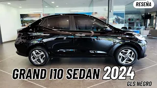 Grand i10 Sedan 2024 - GLS Negro , Por fin tiene CAMARA de reversa 😁 tiene TODO lo que necesitas