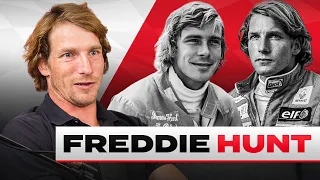 FREDDIE HUNT - JAMES HUNTS SON REVEALS ALL ON PITSTOP #F1 #Formula1