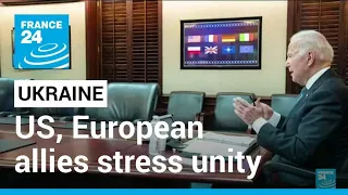 US, European allies stress unified stance on Ukraine crisis • FRANCE 24 English