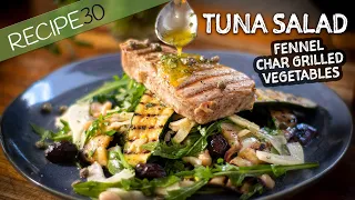 Chargrilled Tuna Salad, Italian Style