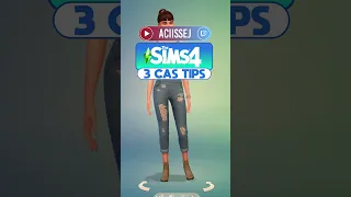 TS4 Tips & Tricks | 3 CAS Tips! | Pt. 18 | NO CC