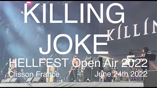 KILLING JOKE Live Full Concert 4K @ Hellfest Open Air 2022 Clisson France June 24th 2022