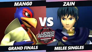 LACS 4 GRAND FINALS - Mango (Falco, Fox) Vs. Zain (Marth) SSBM Melee Tournament