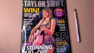 ASMR Taylor Swift Magazine Flip Through