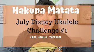 Hakuna Matata from The Lion King Tutorial // EASY