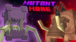 MUTANT MORE - ГИГАНТСКИЙ ШАЛКЕР И ДРУГИЕ МУТАНТЫ В МАЙНКРАФТЕ ПОЛНЫЙ ОБЗОР НА МОД НА МУТАНТОВ БОССОВ