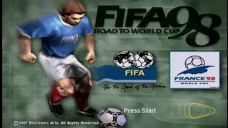 FIFA: Road to World Cup 98 -- Gameplay (PS1)
