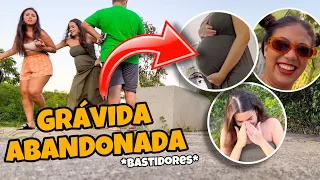 O BEBÊ DA GRÁVIDA ABANDONADA VAI NASCER!!! *bastidores da novelinha* ft. Amanda Branciforte