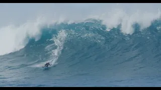 Waveski Big Wave session in Hawaii