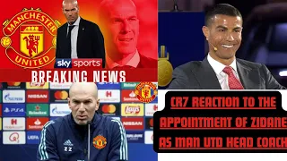 RONALDO'S REVOLUTION: THE ASTONISHING REACTION TO ZIDANE'S ASCENSION AS MAN UNITED'S HEAD COACH!