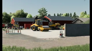 FS22 Southern Sweden EP 9. Building foundation of the new machine hall