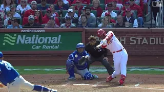 Jordan Walker's First MLB Hit