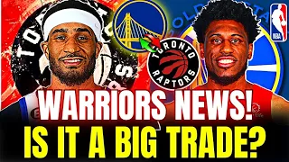 🏀🔥 HOT WARRIORS TRADE! BIG TRADE BETWEEN GSW AND TORONTO RAPTORS! GOLDEN STATE WARRIORS NEWS