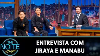 Entrevista com Jiraya e Manabu | The Noite (12/07/19)