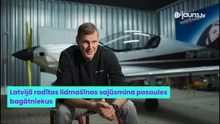 Latvijā radītas lidmašīnas sajūsmina pasaules bagātniekus