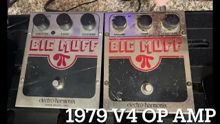 Big Muff Demo: 1979 op amp V4 vs V9 Reissue