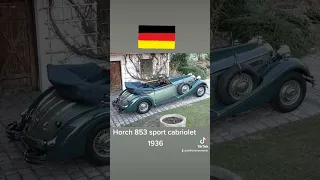 Horch 853 sport cabriolet 1936