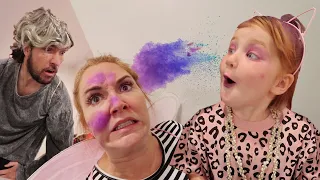 Adley Mystery Makeover!  Old Fairy Parents surprise cave club spa routine for princess Adley 👩🏻‍🎤