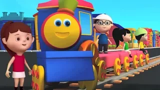 Bob il treno | Ruote Sul Treno | Canzone per i bambini | Bob Train Rhyme | Bob Wheels On The Train