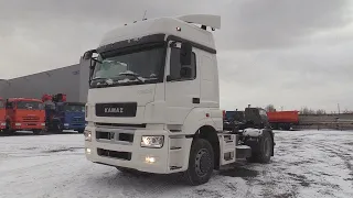 2022 KAMAZ 5490-036-87 NEO2. Обзор (интерьер, экстерьер, двигатель).