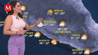 El clima para hoy 01 de octubre de 2023, con Monserrat Contreras