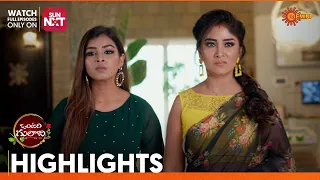 Vontari Gulabi - Highlights of the day | Watch full EP only on Sun NXT | 21 Oct 2023 | Gemini TV