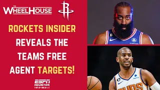 Reacting to the Houston Rockets insider report about the Rockets free agent targets!