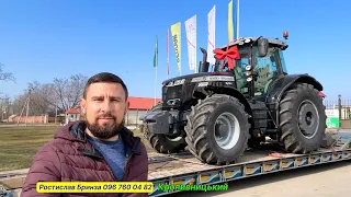 💥Трактор Massey Ferguson 7726s (240/260к.с.) в максимальній комплектації  з Шлейф бороною Ларі-15