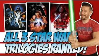 All Star Wars Trilogies Ranked...SHOWDOWN STYLE!