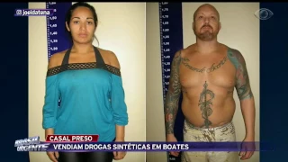 Preso o casal que vendia drogas sintéticas em boates