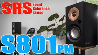 [SRS] Jamo S 801 PM Powered bookshelf speakers with Bluetooth / Desktop Speaker Hi Fi System