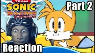 Wolfie Reacts: Team Sonic Racing Overdrive Part 2 REACTION - WereWoof Reactions