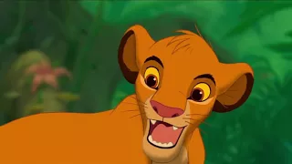 Симба поёт песню Акуна Матата ... отрывок из мультфильма (Король Лев/The Lion King)1994