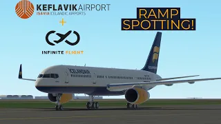 Infinite Flight | Plane Spotting At Keflavik Intl. Airport (BIKF)
