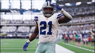 EZEKIEL ELLIOTT MADDEN 21 HIGHLIGHT COMPILATION!! BEST JUKES, TRUCKS, AND TOUCHDOWNS!!