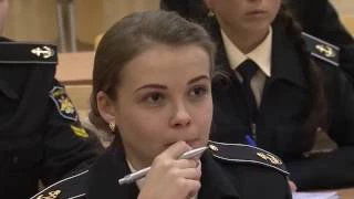 Выпуск офицеров в Учебном военном центре СпбГМТУ