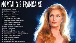 Dalida, Charles Aznavour, Michel Sardou , Jacques Brel 🏆 Nostalgie Chansons Francaise 2023 🏆