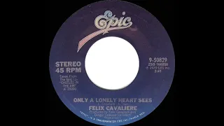1980 HITS ARCHIVE: Only A Lonely Heart Sees - Felix Cavaliere (stereo 45)