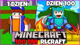 100 DNI W RLCRAFCIE w MINECRAFT HARDCORE