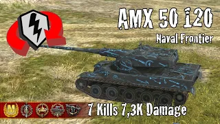AMX 50 120  |  7 Kills 7,3K Damage  |  WoT Blitz Replays