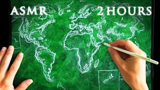 ASMR 2 hours Drawing 22 Maps | Loose sketching (Highly Requested)