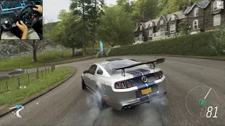 Forza Horizon 4 Ford Mustang Shelby (Steering Wheel + Shifter) Need For Speed Gameplay